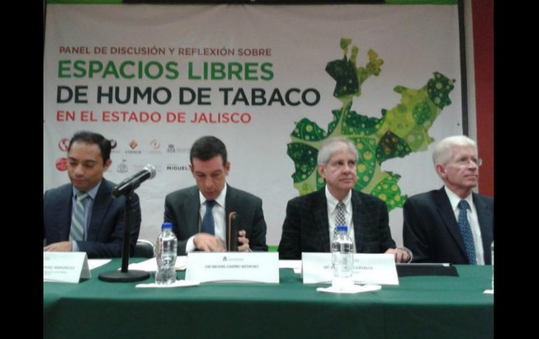 Esta mañana se llevó a cabo un panel de Discusión Sobre Espacios Libres del Humo de Tabaco en el Congreso del Estado. TWITTER / @LegislativoJal