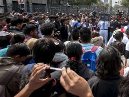 El problema en el Instituto lleva ya tres semanas. SUN / Y. Xolalpa