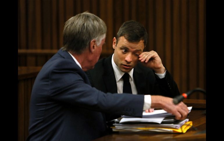 En septiembre, Pistorius fue declarado culpable de homicidio involuntario. AFP / A. Skuy