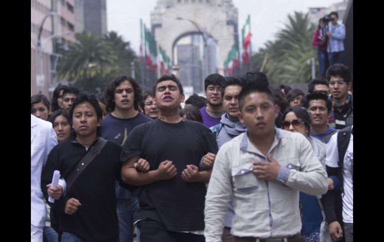 Los estudiantes continúan con el paro indefinido de labores. EFE / ARCHIVO