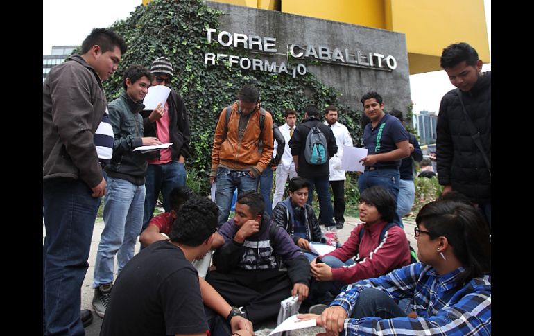 Los estudiantes retomaron el debate tras un receso de casi ocho horas. SUN / ARCHIVO