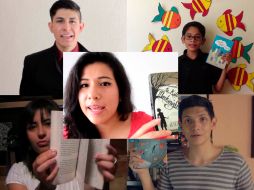 Los cinco ganadores del concurso de FIL 'Somos Lectores. Somos Booktubers'. YOUTUBE /