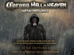 El organizador del evento confirma que habrá cinco escenarios en el evento. ESPECIAL / hellandheavenfest.com