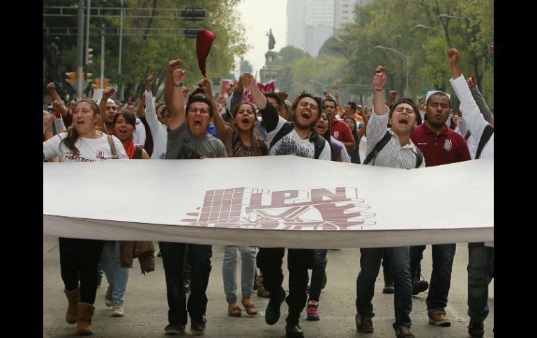 Los estudiantes están por definir su plan de acción tras haber rechazado la respuesta del gobierno. EFE / ARCHIVO