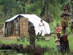 Mujeres y niños, sectores de la población muy vulnerables a la violencia en el Congo. AFP / ARCHIVO