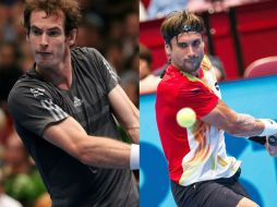 El británico Murray y el español Ferrer protagonizarán la final del evento de Viena este domingo. ESPECIAL / AP R. Zak / EFE M. Gruber