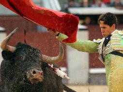 Diego Silveti, que vuelve a Guadalajara, 'con ánimos renovados, la temporada pasada desgraciadamente la espada me impidió un triunfo'. AFP / ARCHIVO