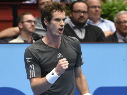 Andy logró vencer al favorito de este torneo en Austria. EFE / H. Fohringer