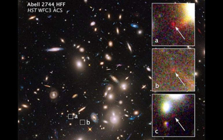 El hallazgo es parte del programa CLASH, uno de los tres mega-proyectos de la observación del Telescopio Hubble. TWITTER / @NASA_Hubble.