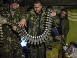 Este tipo de armamento fue hallado por los residentes en campos de cultivo alrededor de Donetsk, asegura el diario. AFP / C. Aleksey