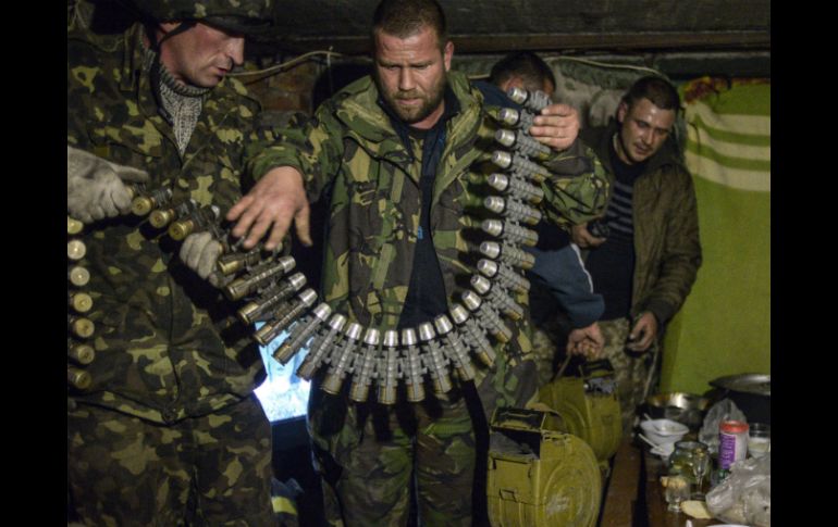 Este tipo de armamento fue hallado por los residentes en campos de cultivo alrededor de Donetsk, asegura el diario. AFP / C. Aleksey