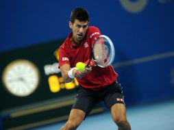 El número uno de la ATP reveló en mayo el embarazo de su esposa, Jelena. AFP / ARCHIVO