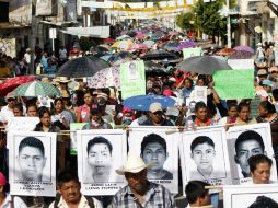 Han sido múltiples las manifestaciones que piden la aparición de los 43 normalistas de Guerrero. AFP / E. Guerrero