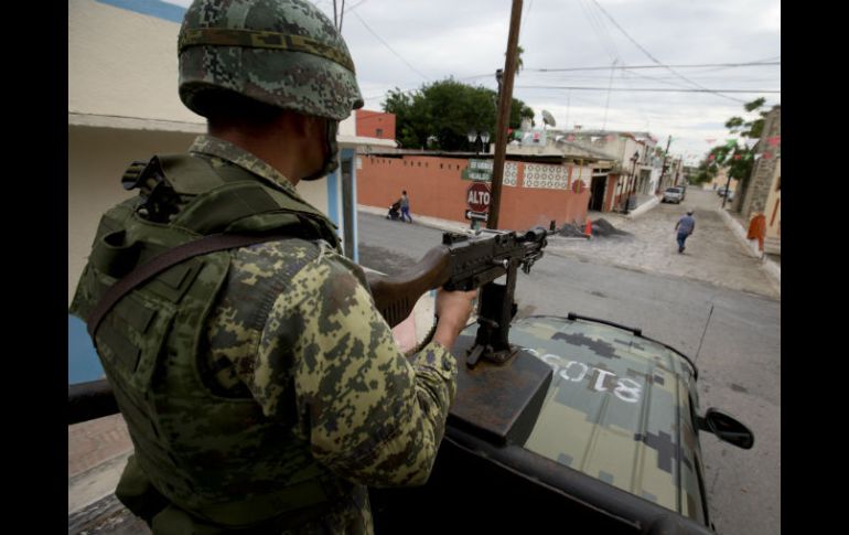 En Tamaulipas se optó por solicitar el apoyo del Ejército para combatir el crimen organizado. AP / ARCHIVO