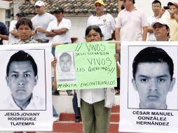 Aseguran que las investigaciones deben continuar 'hasta que los estudiantes estén a salvo'. AFP / E. Guerrero