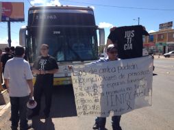 La tarde del jueves estudiantes hicieron una caravana hacia Guanajuato para exigir justicia. EL INFORMADOR / A. Hernández