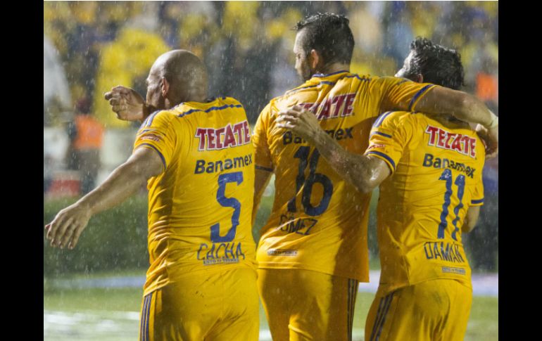 Tigres es cuarto en la clasificación general con 23 puntos y sólo supera a Monterrey por mejor diferencia de goleo. MEXSPORT / E. Arévalo