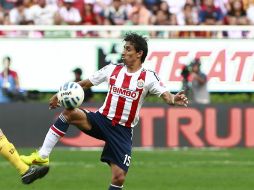 El jugador lleva tres goles en lo que va del torneo, siendo el máximo anotador del Guadalajara. EL INFORMADOR / ARCHIVO