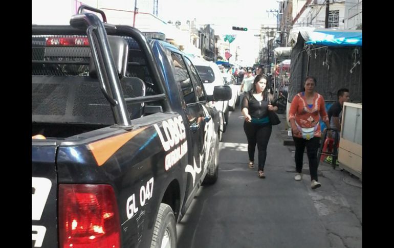 Las autoridades permanecieron en el lugar por aproximadamente una hora. EL INFORMADOR /