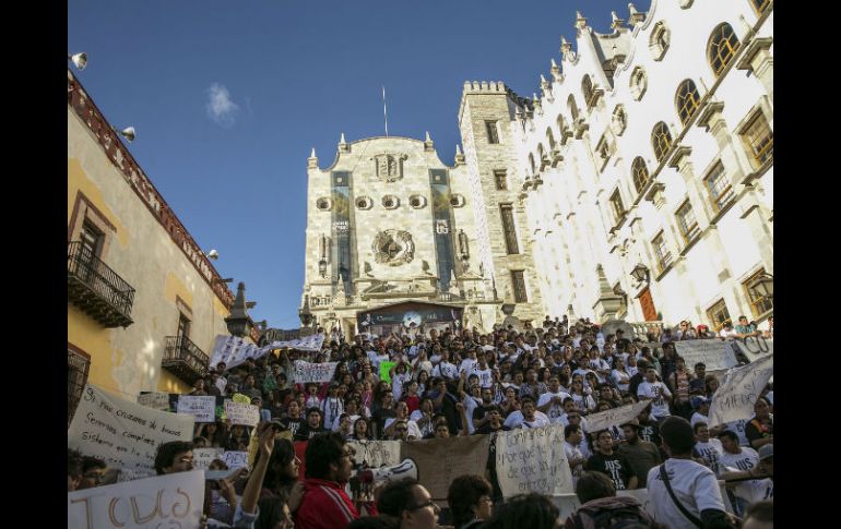 La muerte de Ricardo de Jesús Esparza ha despertado la indignación de la comunidad universitaria. EL INFORMADOR / A. Hernández