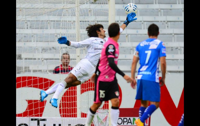 A pesar de que lució en el juego anterior, Vilar, falló un penal en la tanda definitoria. Hoy va por el desquite. MEXSPORT / A. Macías