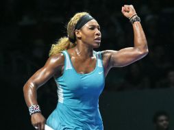 Serena Williams logra 12 puntos directos, por ninguno de la danesa, quien además realiza tres dobles faltas. AFP / R. Rahman