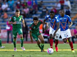 Chiapas muestra contundencia y derrota en Puebla al Veracruz, que jugó de local en el estadio Universitario BUAP. MEXSPORT / J. Ramírez