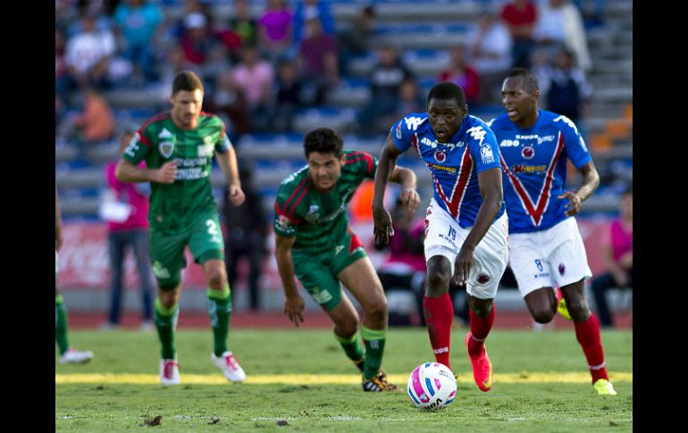 Chiapas muestra contundencia y derrota en Puebla al Veracruz, que jugó de local en el estadio Universitario BUAP. MEXSPORT / J. Ramírez