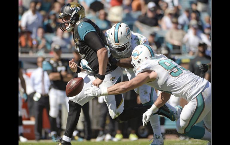 Bortles lleva ya seis balones perdidos en los últimos dos juegos. AP / P. Ebenhack