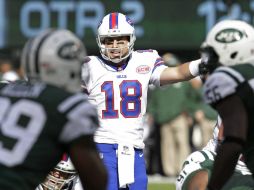 Kyle Orton lanzó cuatro pases de touchdown durante el juego. EFE / P. Foley