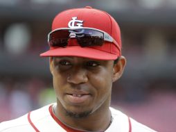 Taveras vio acción en 80 partidos esta temporada con los Cardenales. AP / J. Roberson