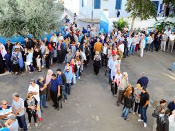 Pese a los temores a eventuales ataques yihadistas, la jornada electoral se desarrolló sin incidentes reseñables. AP / H. Dridi