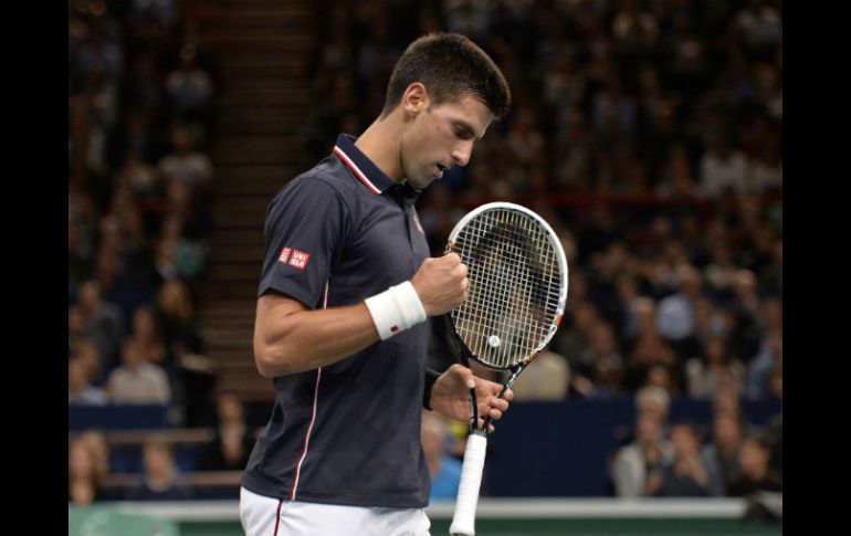 Djokovic, quien en su calidad de máximo favorito quedó exento de la primera ronda, tardó una hora y 24 minutos en salir avante. AFP / M. Medina