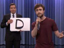 Radcliffe cautiva a la audiencia al demostrar que no sólo es un buen actor. YOUTUBE / The Tonight Show Starring Jimmy Fallon