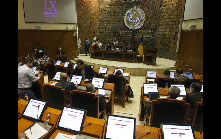 En la sesión plenaria de este martes, los diputados votaron en contra de que Alonso Godoy compareciera. EL INFORMADOR / ARCHIVO