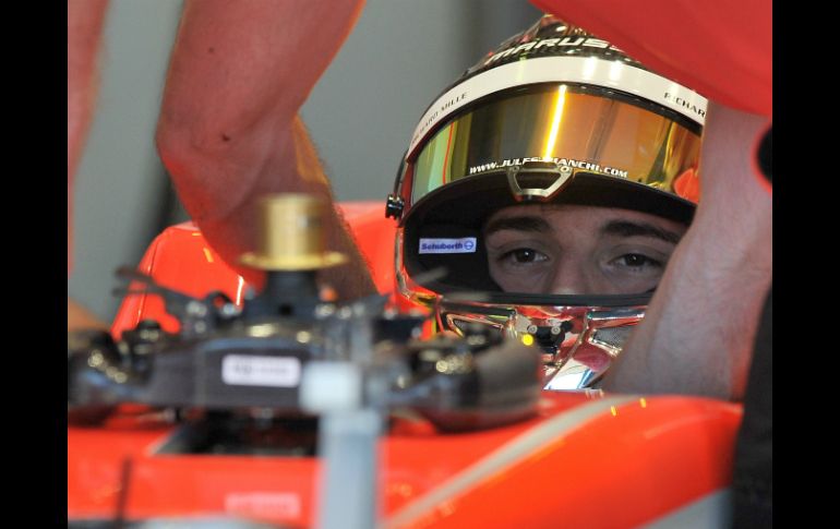 Bianchi sufrió un grave accidente en la cabeza en el circuito de Suzuka durante el Gran Premio de Japón. AFP / ARCHIVO