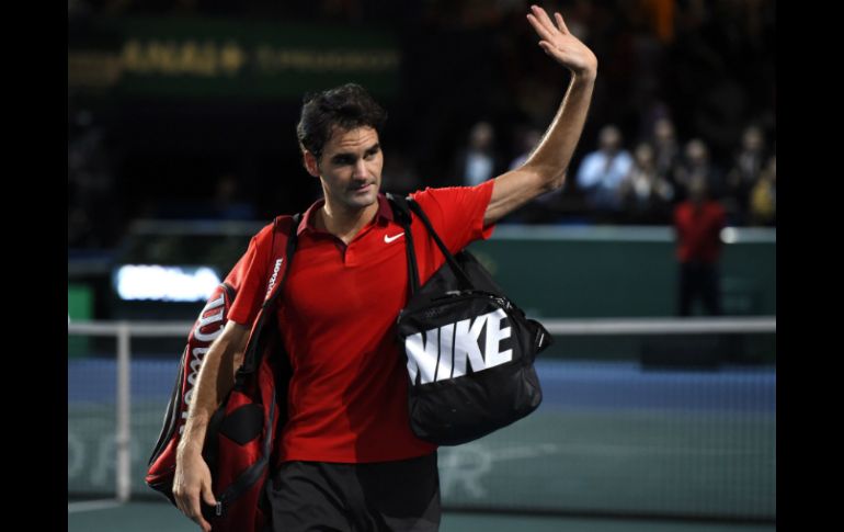 Es la primera vez que Roger Federer cae ante Milos Raonic. AFP / F. Fife