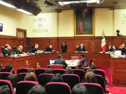 La Suprema Corte de Justicia rechazó su propuesta de consulta en materia energética este jueves. NTX / ARCHIVO