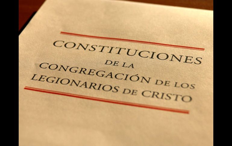 Es la sexta versión que existe de las Constituciones; la primera data de 1948 y fue autorizada en México. ESPECIAL / regnumchristi.org