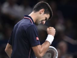 Novak debe ganar tres juegos más para terminar el 2014 en lo más alto. EFE / F. Fife