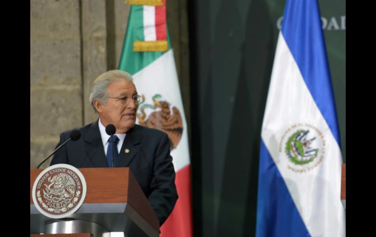 La firma se llevó a cabo en Palacio Nacional, durante la visita del presidente de El Salvador, Salvador Sánchez Cerén. NTX /