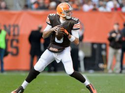 Brian Hoyer lanzó un pase de touchdown de 34 yardas. AFP / J. Miller