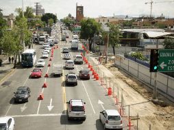 La opción para circular será la calle Guanajuato para luego tomar Mariano Bárcena e integrarse nuevamente a Alcalde por Jesús García. EL INFORMADOR / ARCHIVO