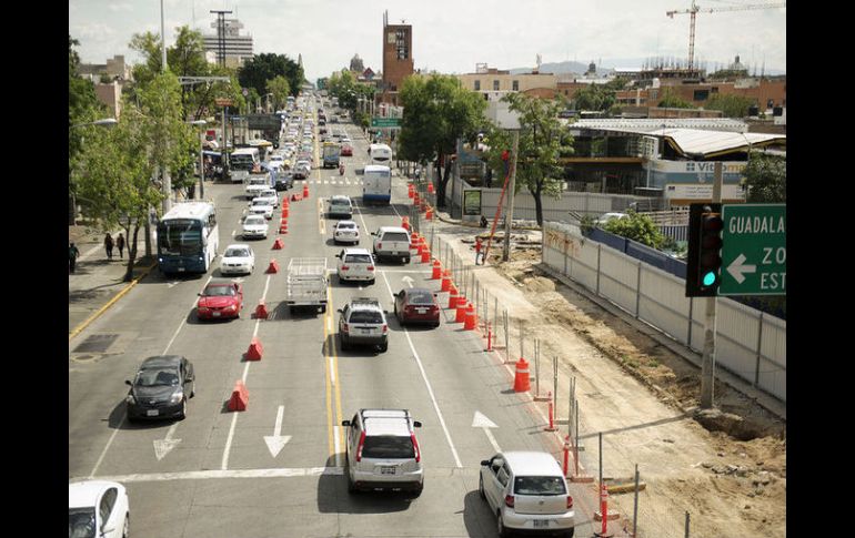 La opción para circular será la calle Guanajuato para luego tomar Mariano Bárcena e integrarse nuevamente a Alcalde por Jesús García. EL INFORMADOR / ARCHIVO