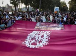 El conflicto estudiantil tiene seis semanas de haber iniciado. SUN / ARCHIVO