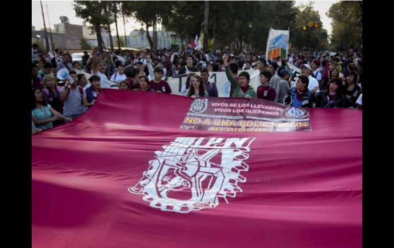 El conflicto estudiantil tiene seis semanas de haber iniciado. SUN / ARCHIVO