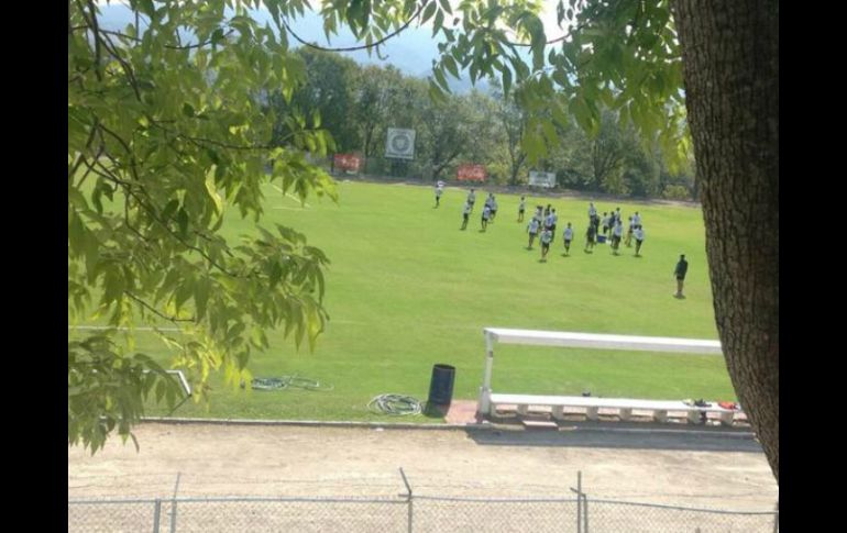 Los jugadores de los Leones Negros se preparan para su próximo encuentro. TWITTER / @LeonesNegrosCF