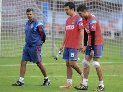 Erick volvió al equipo que lo vio nacer como jugador, aunque sea para practicar. MEXSPORT / A. Macías