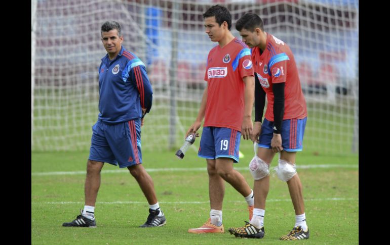 Erick volvió al equipo que lo vio nacer como jugador, aunque sea para practicar. MEXSPORT / A. Macías