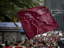 La Asamblea Politécnica comenta que el regreso a clases se hablará hasta que hayan dado solución a los puntos de discusión. SUN / ARCHIVO